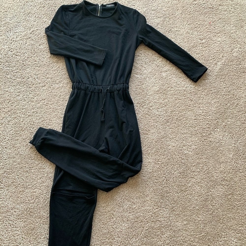 Black Fashion Nova Jumpsuit